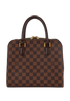 Triana, &pound;495, Handbags, Brown, Canvas, Front view